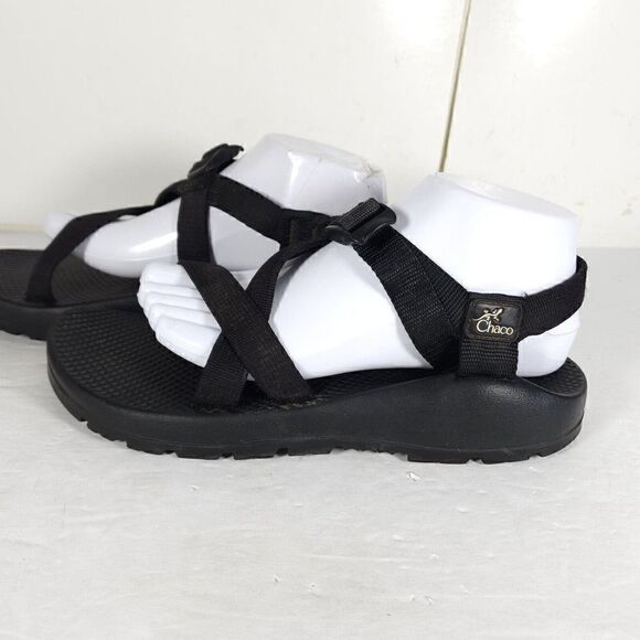 Chaco women’s Z/1 Classic Size US 10 Black Strappy Outdoor Sport Sandals Shoes - Picture 2 of 16
